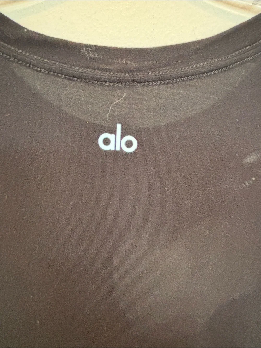 ALO Yoga Black Short Sleeve Crew Tee